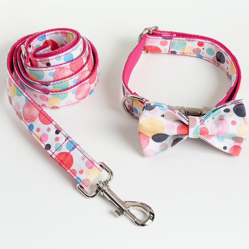 Custom Lettering Dog Collar Print Personality Suit | Luxury Home Accessories | Heulog Glow