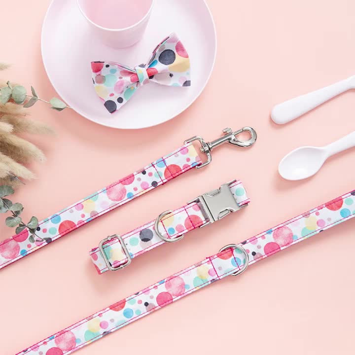 Custom Lettering Dog Collar Print Personality Suit | Luxury Home Accessories | Heulog Glow
