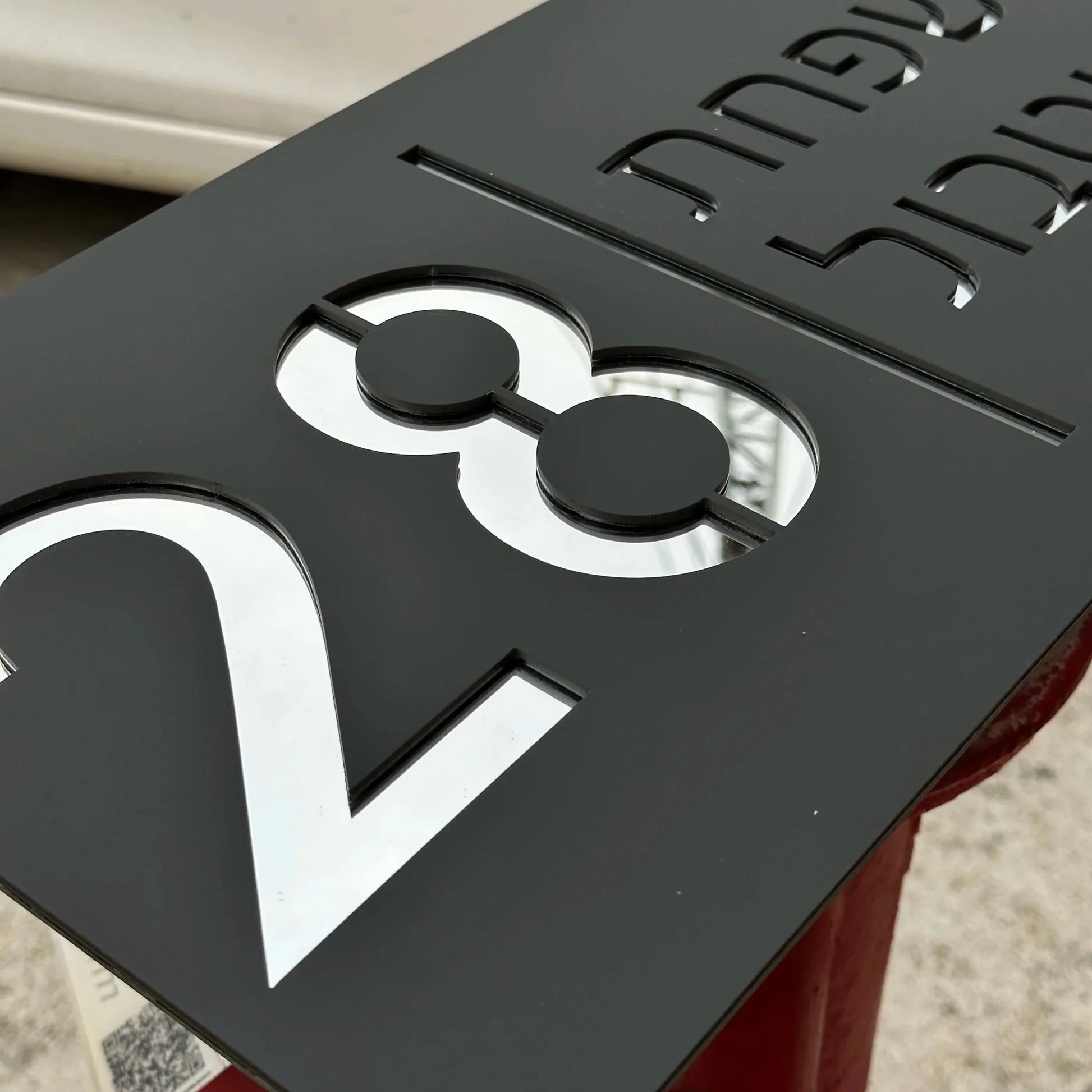Customized Sign Outdoor House Numbers Plate | Luxury Home Accessories | Heulog Glow