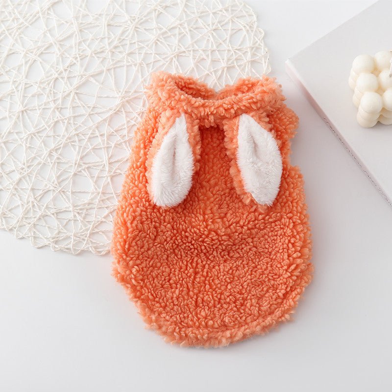 Cute Bunny Costume With Bunny Ears Vest For Autumn And Winter | Luxury Home Accessories | Heulog Glow