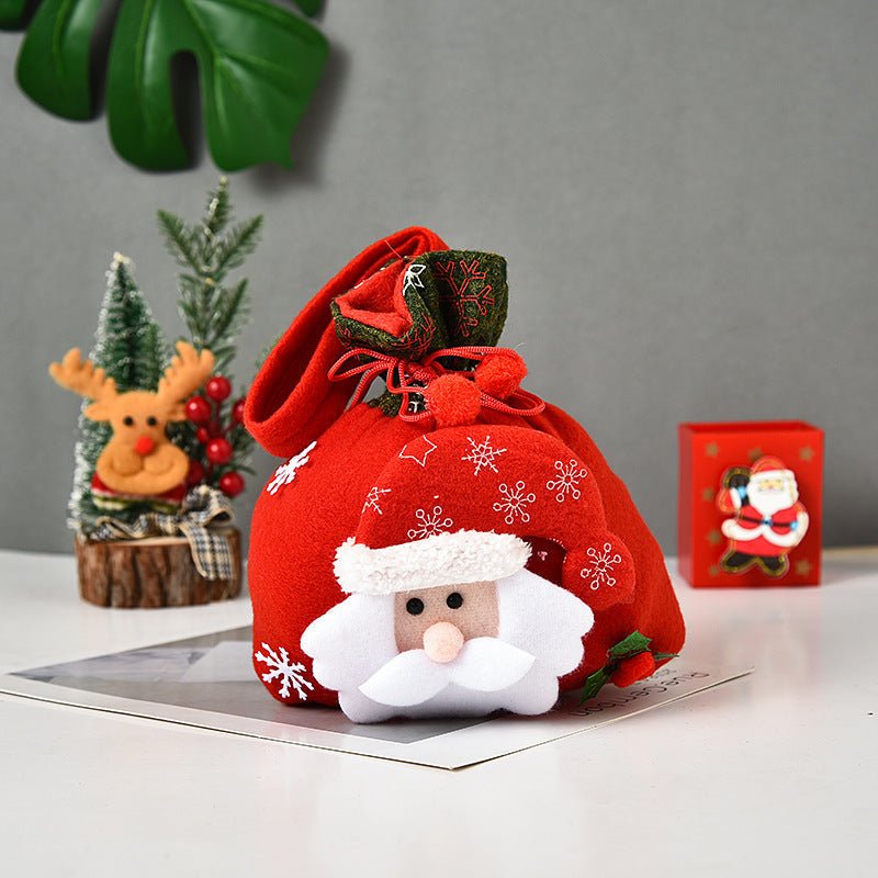 Cute Christmas Gifts Santa Doll Gift Bag Candy Bag Christmas Home Decorations Hanging Pendants Xmas Gifts Decoration | Luxury Home Accessories | Heulog Glow