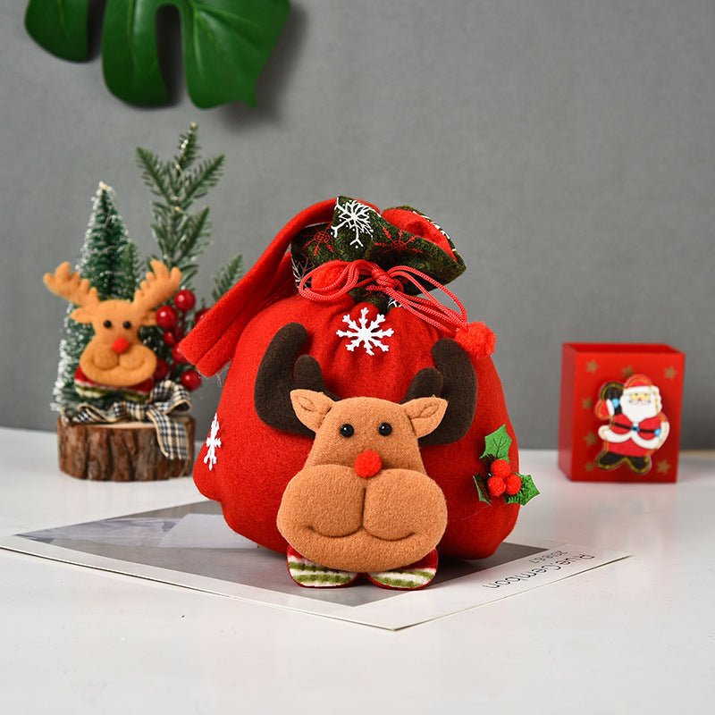 Cute Christmas Gifts Santa Doll Gift Bag Candy Bag Christmas Home Decorations Hanging Pendants Xmas Gifts Decoration | Luxury Home Accessories | Heulog Glow