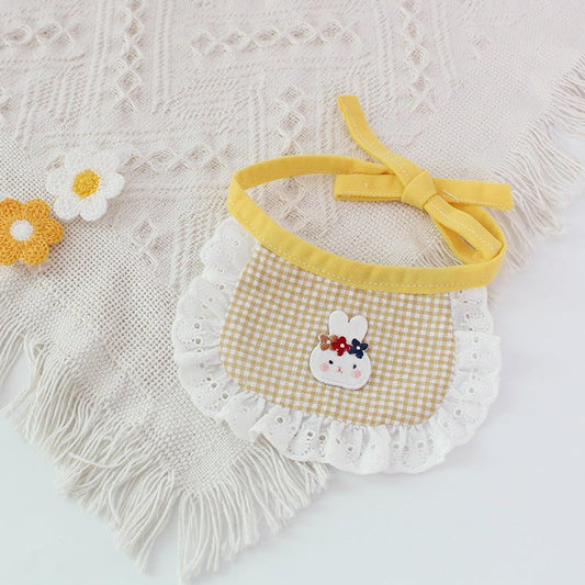 Cute Dog Smiling Bib Pet Bunny Saliva Towel | Luxury Home Accessories | Heulog Glow