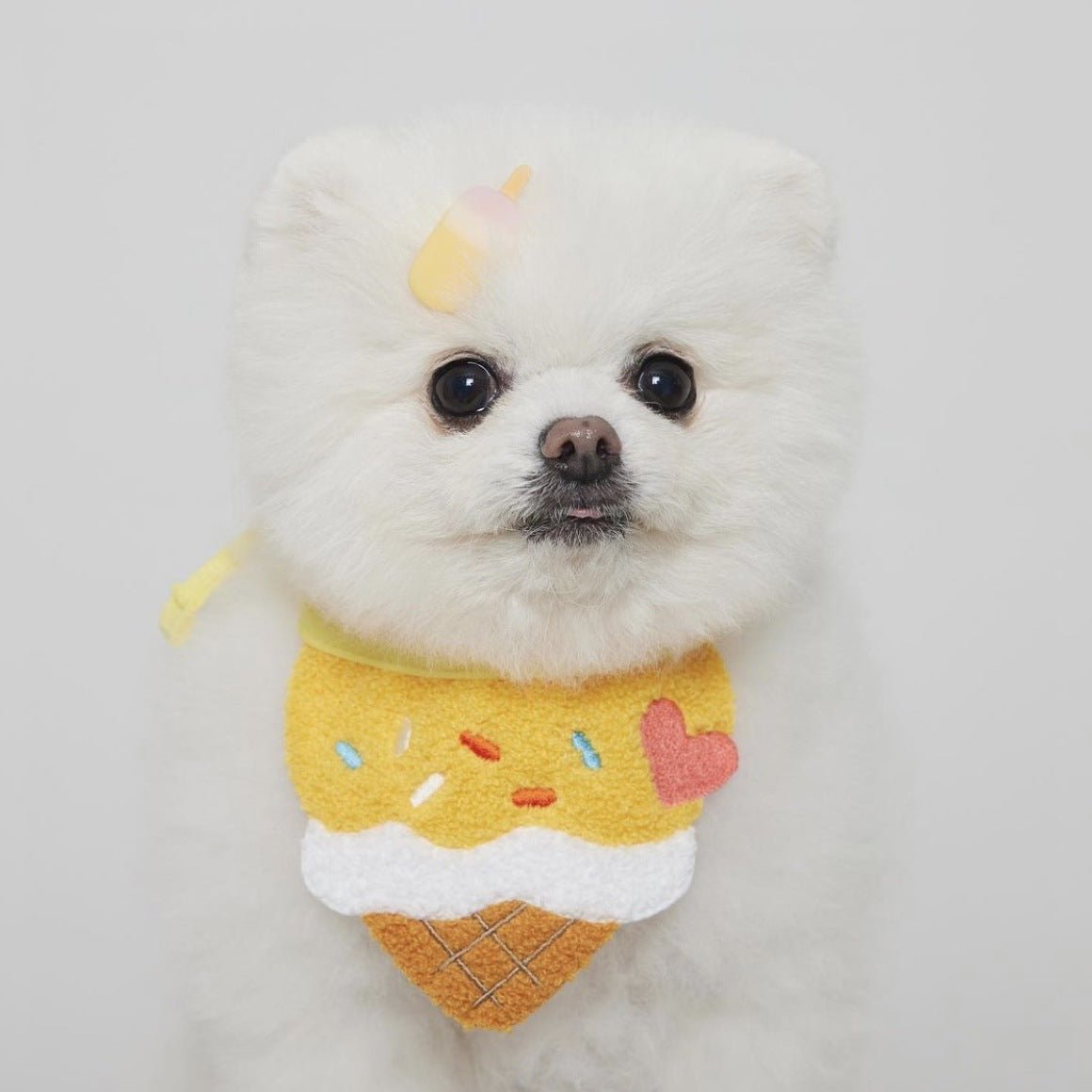 Cute Ice Cream Dog Bib Cat Pet Saliva Pocket Saliva Towel | Luxury Home Accessories | Heulog Glow