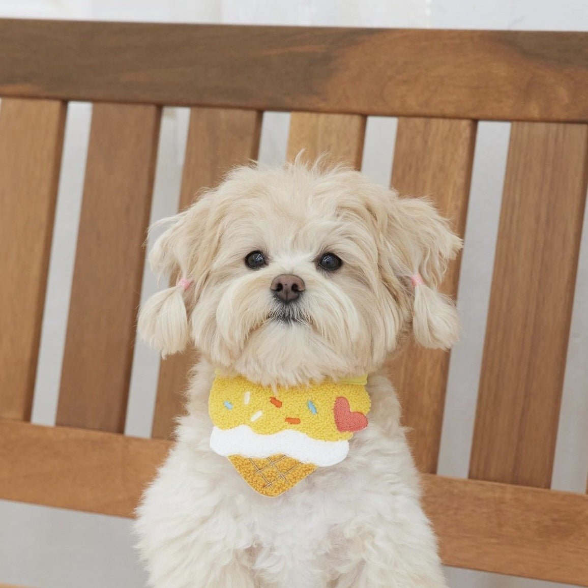 Cute Ice Cream Dog Bib Cat Pet Saliva Pocket Saliva Towel | Luxury Home Accessories | Heulog Glow