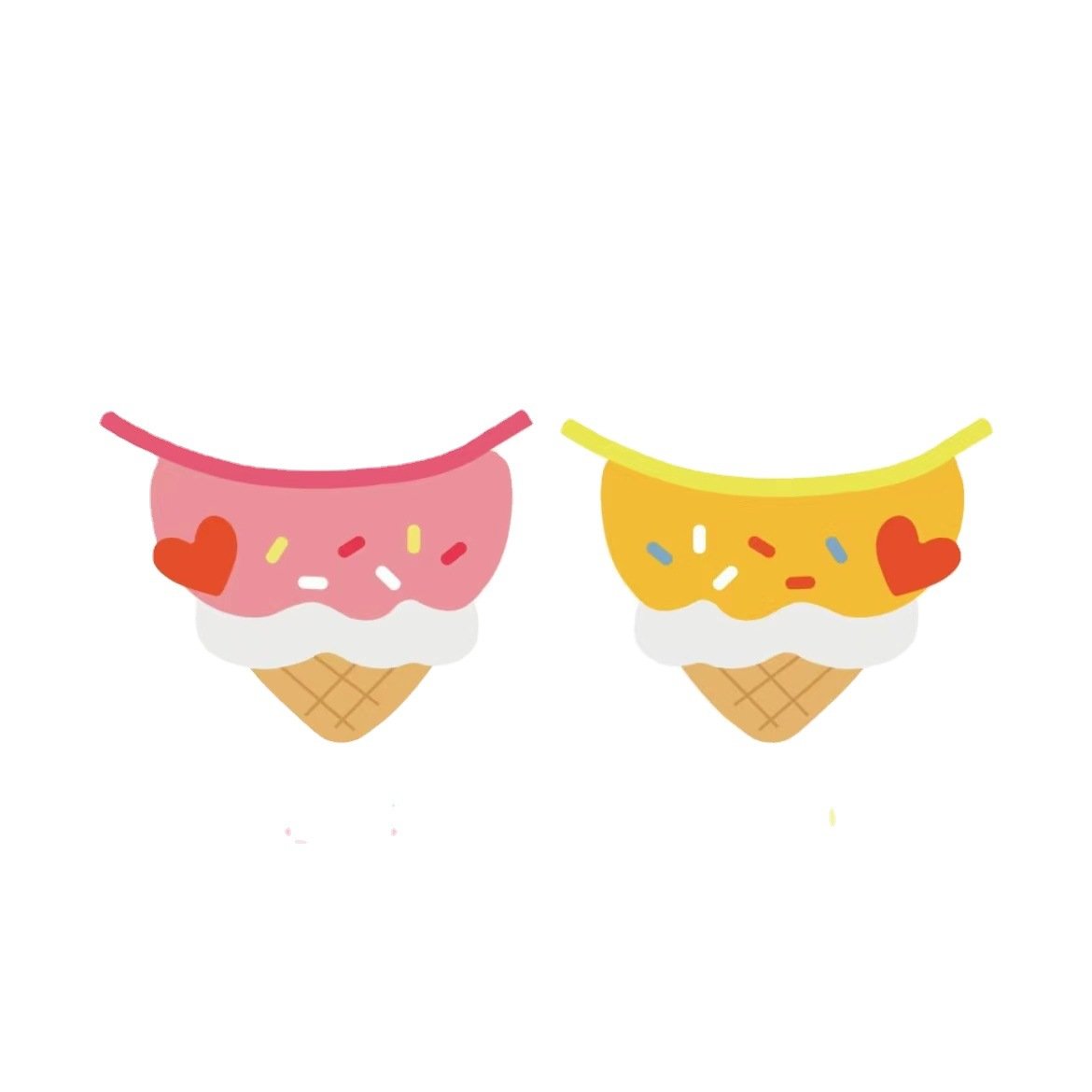 Cute Ice Cream Dog Bib Cat Pet Saliva Pocket Saliva Towel | Luxury Home Accessories | Heulog Glow