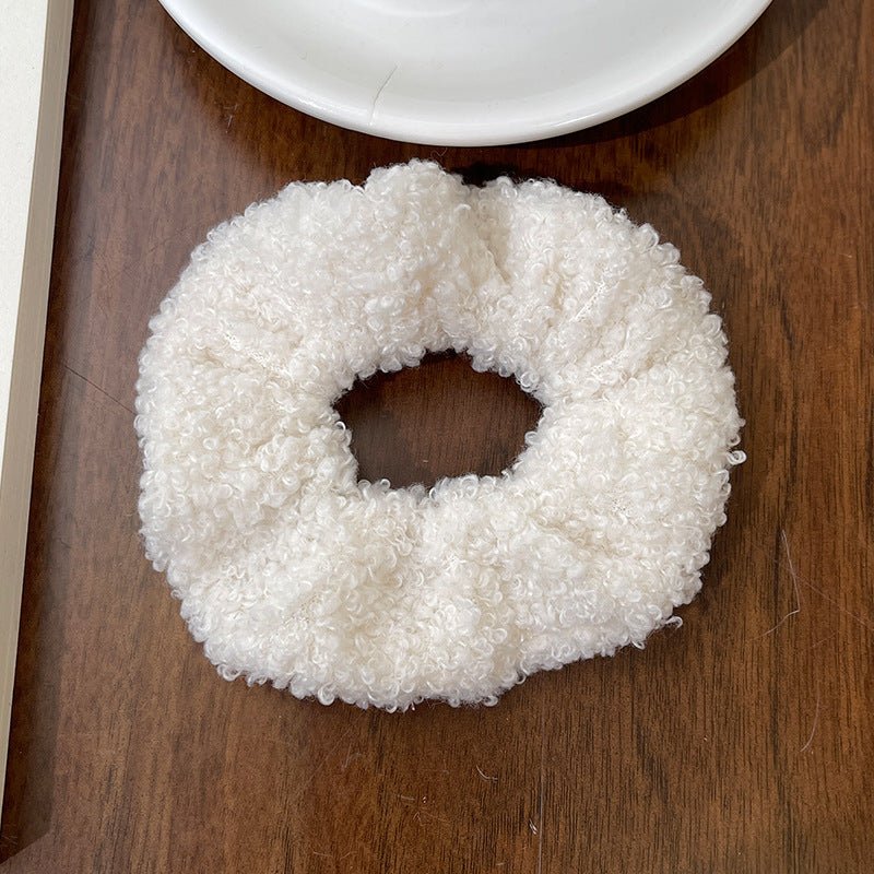 Cute Plush Large Intestine Hair Ring | Luxury Home Accessories | Heulog Glow