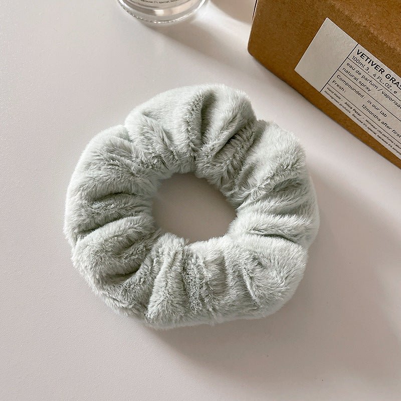 Cute Plush Large Intestine Hair Ring | Luxury Home Accessories | Heulog Glow