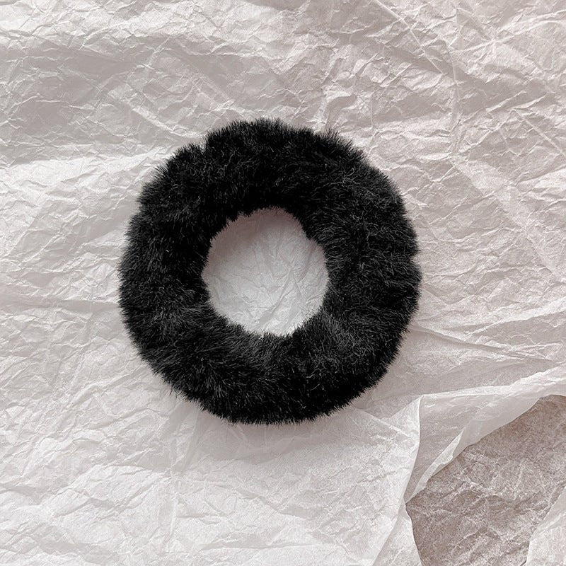 Cute Plush Large Intestine Hair Ring | Luxury Home Accessories | Heulog Glow