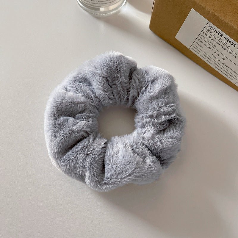 Cute Plush Large Intestine Hair Ring | Luxury Home Accessories | Heulog Glow