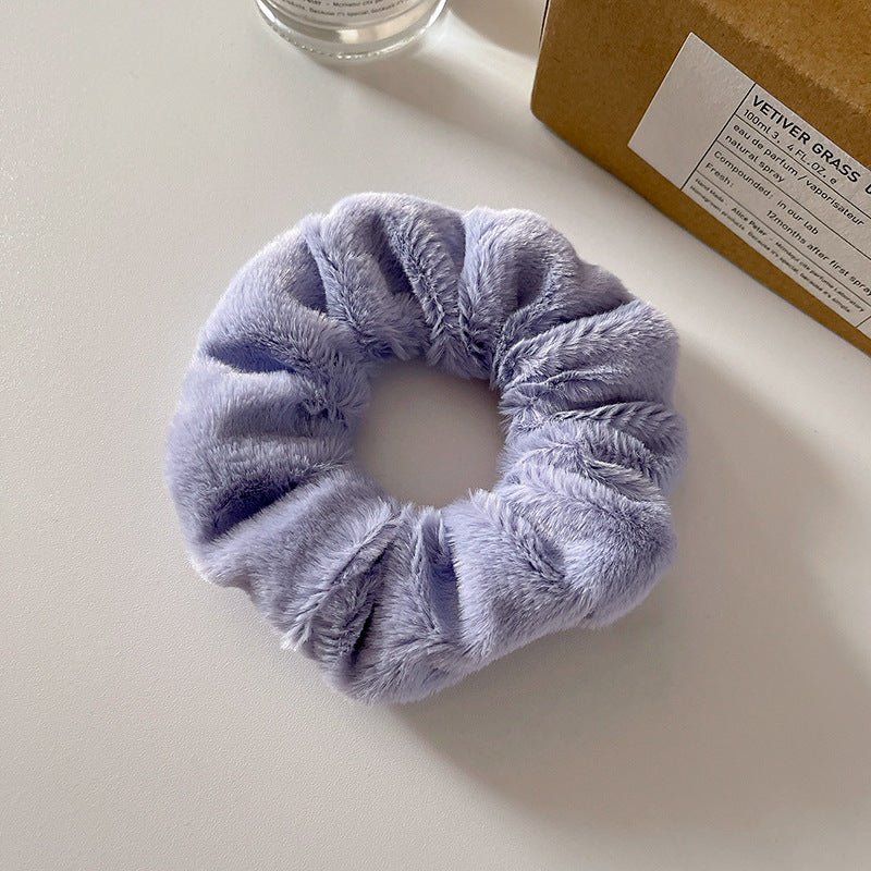 Cute Plush Large Intestine Hair Ring | Luxury Home Accessories | Heulog Glow