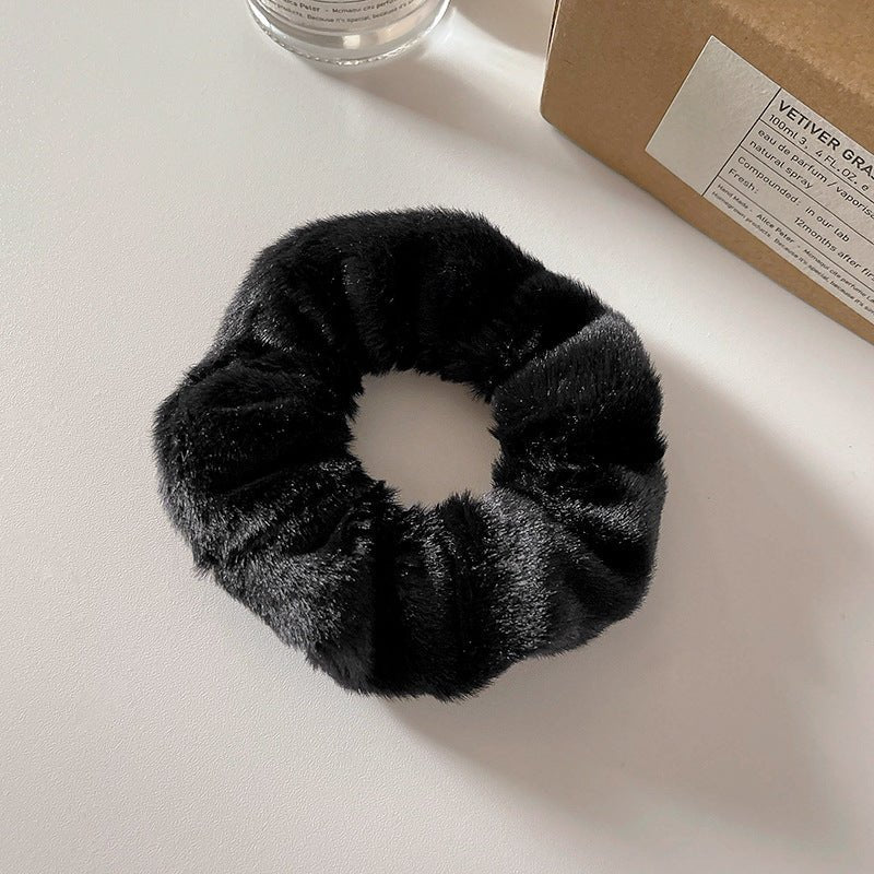 Cute Plush Large Intestine Hair Ring | Luxury Home Accessories | Heulog Glow