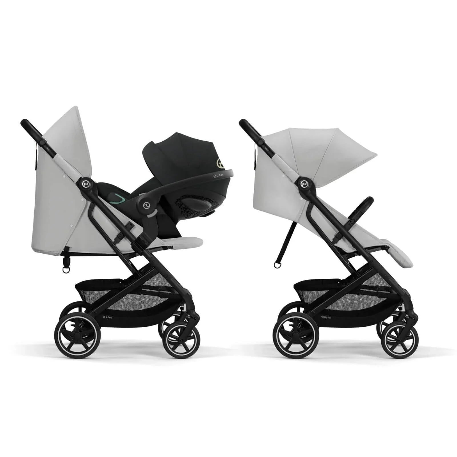 Cybex Beezy Compact Travel Pushchair - Fog Grey | Luxury Home Accessories | Heulog Glow