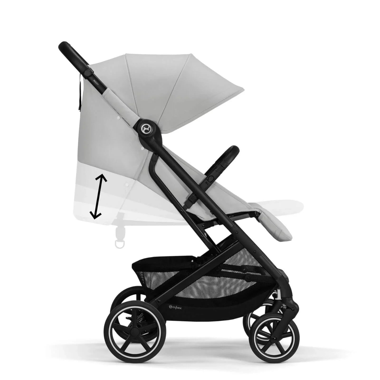 Cybex Beezy Compact Travel Pushchair - Fog Grey | Luxury Home Accessories | Heulog Glow