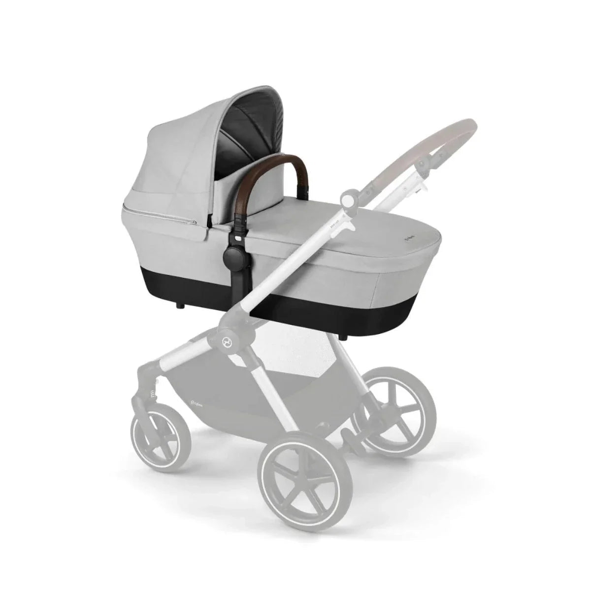 Cybex Eos Lux Silver 2-in-1 Pushchair - Lava Grey | Luxury Home Accessories | Heulog Glow