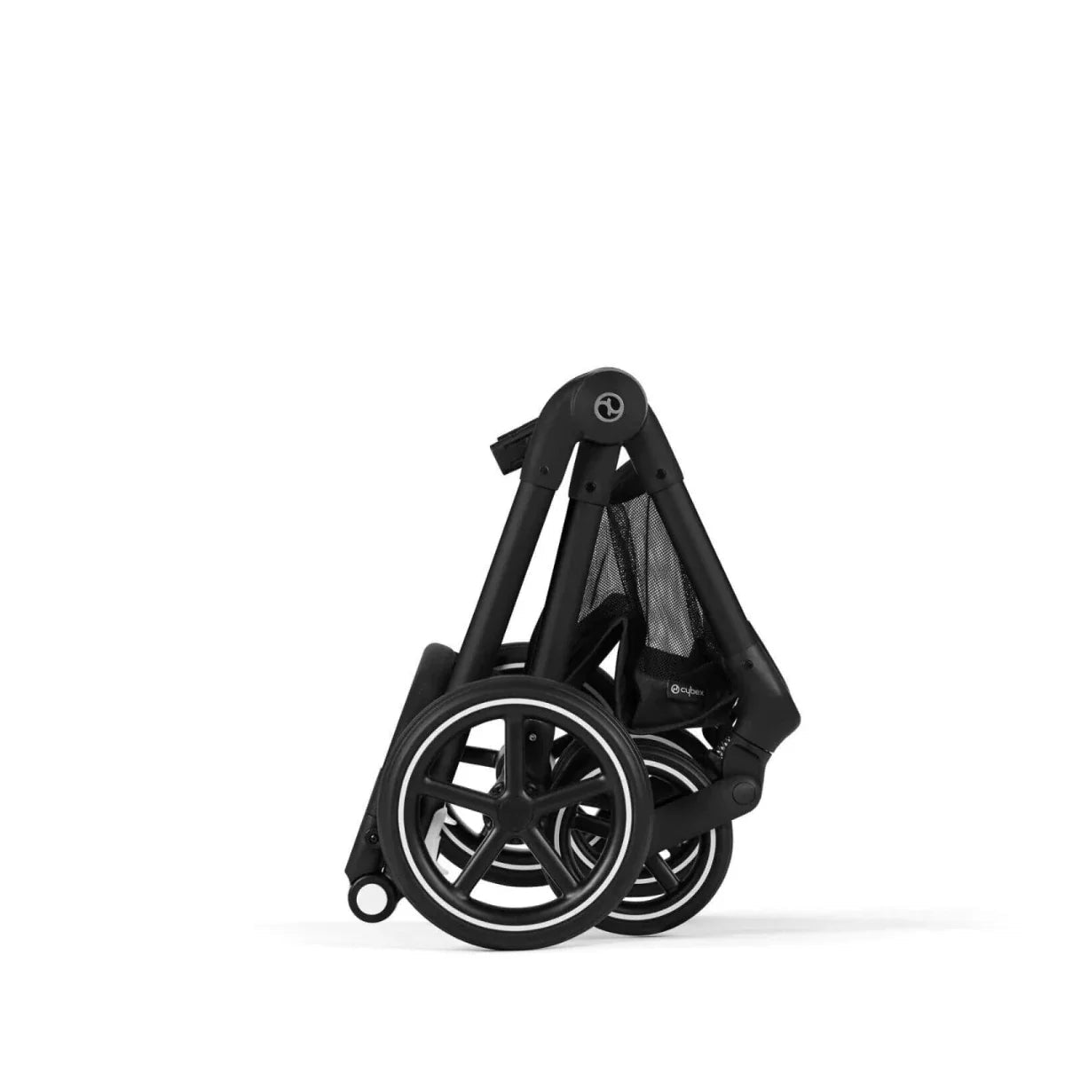 Cybex EOS Lux Silver 2-in-1 Pushchair - Moon Black | Luxury Home Accessories | Heulog Glow