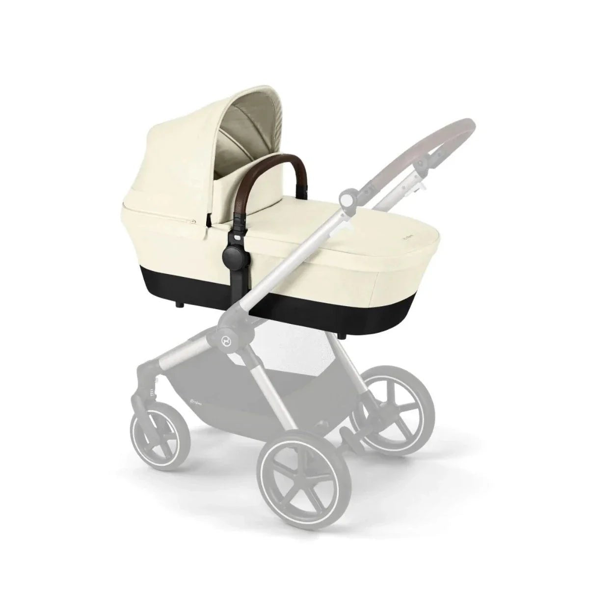 Cybex Eos Lux Silver 2-in-1 Pushchair - Seashell Beige | Luxury Home Accessories | Heulog Glow