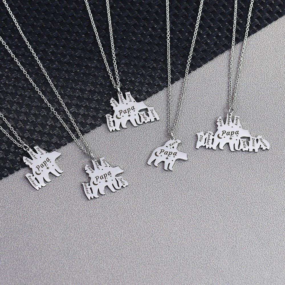 Dad Necklace European And American Fashion Mother's Day Gift | Luxury Home Accessories | Heulog Glow