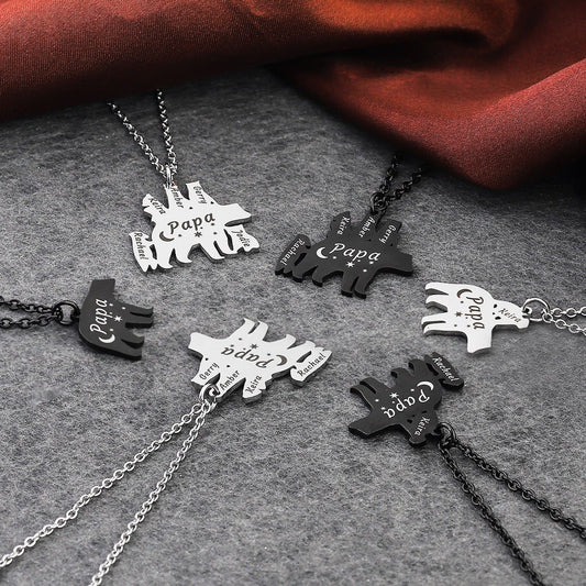 Dad Necklace European And American Fashion Mother's Day Gift | Luxury Home Accessories | Heulog Glow