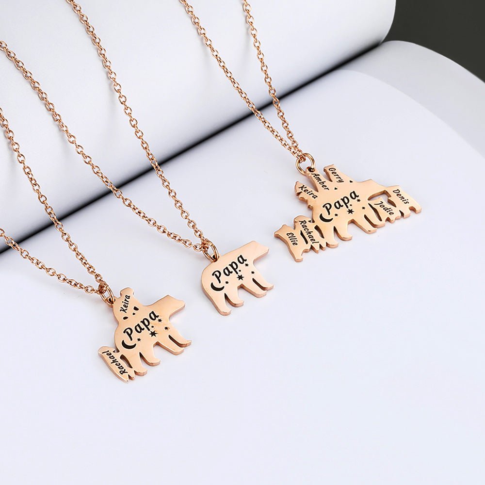 Dad Necklace European And American Fashion Mother's Day Gift | Luxury Home Accessories | Heulog Glow