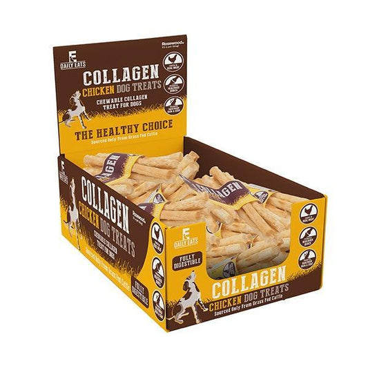 Daily Eats Collagen Ch Mini Rolls 40x35g | Luxury Home Accessories | Heulog Glow
