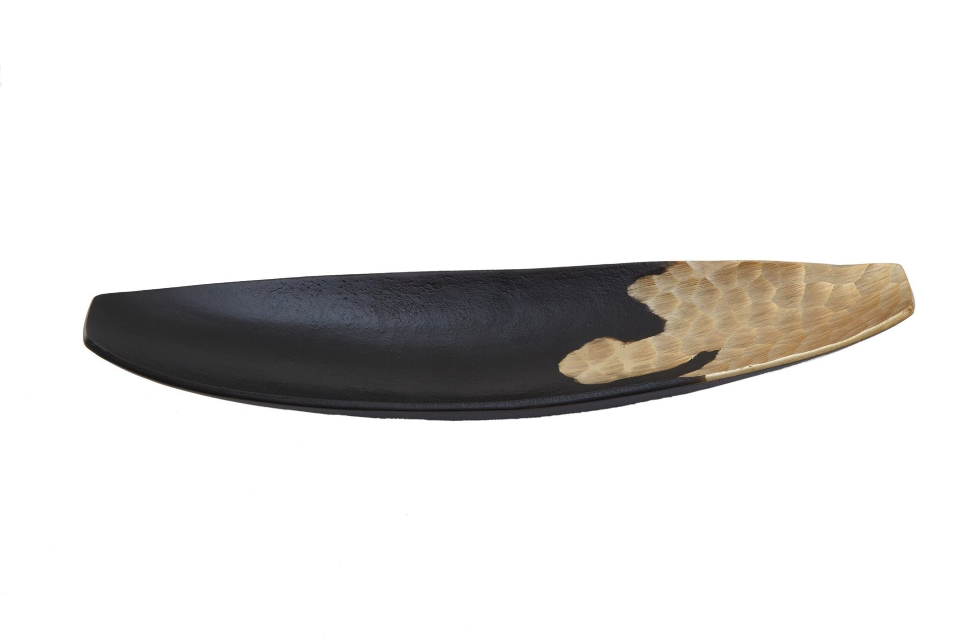 Daito Black and Gold Boat Dish | Luxury Home Accessories | Heulog Glow