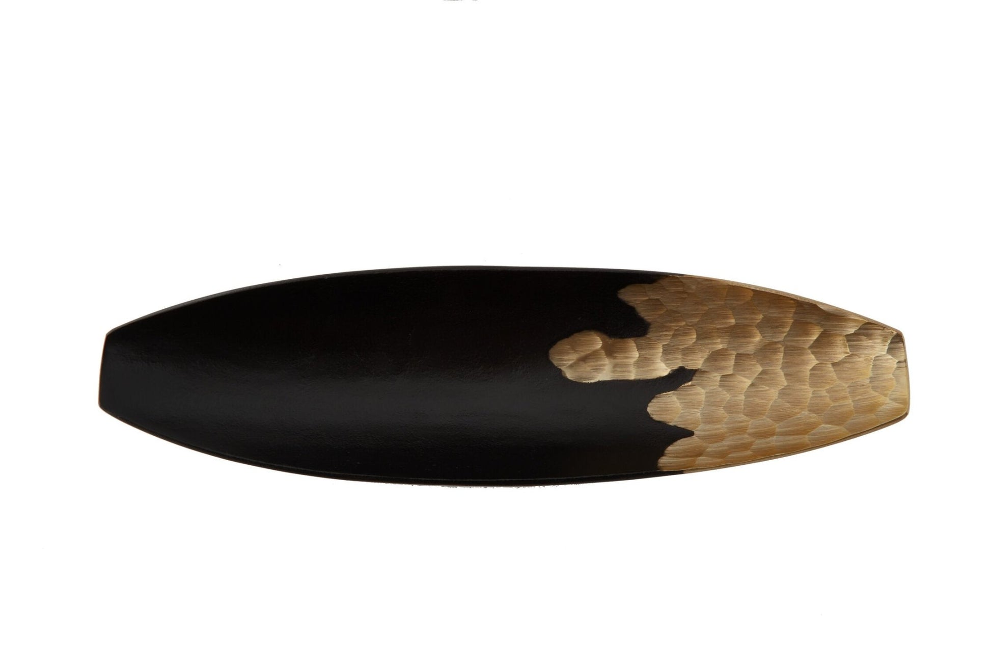 Daito Black and Gold Boat Dish | Luxury Home Accessories | Heulog Glow