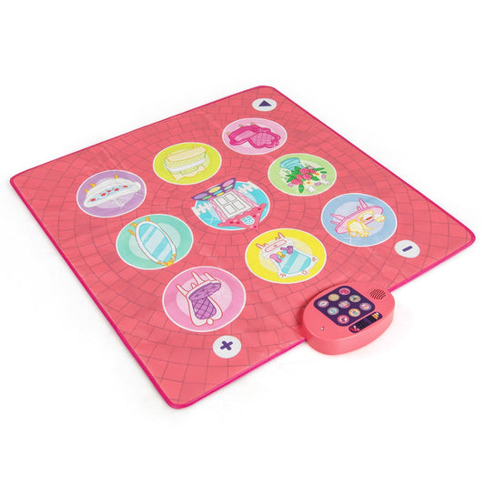Dance Pad Game Toy with 5 Levels and 9 Keyboard Sounds for 3+ Kids