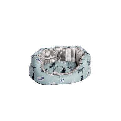 Danish Design Battersea Playful Dogs Deluxe Slumber Bed Large | Luxury Home Accessories | Heulog Glow