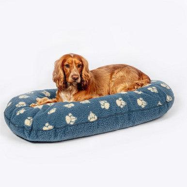 Danish Design Fleece Harbour Paw Quilted Mattress Large 33 Inch | Luxury Home Accessories | Heulog Glow