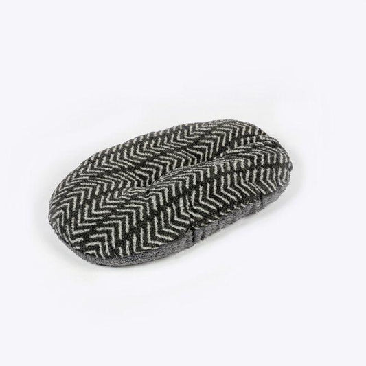 Danish Design Sherpa Fleece Charcoal Arrows Quilted Mattress XLarge | Luxury Home Accessories | Heulog Glow