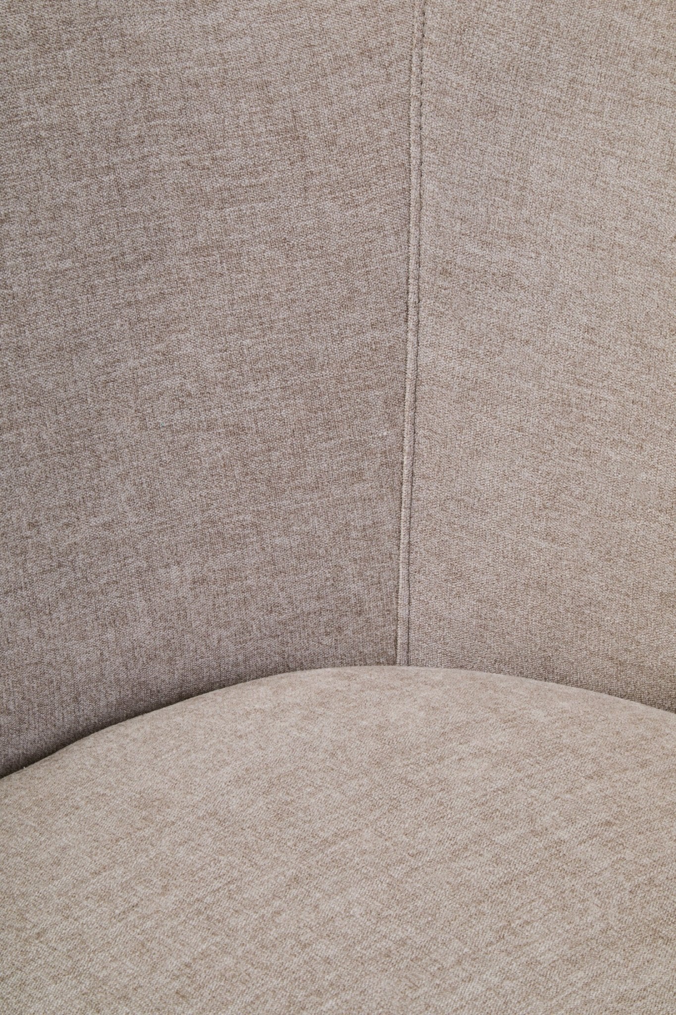 Daphne Taupe Chenille Effect Curved Chair | Luxury Home Accessories | Heulog Glow