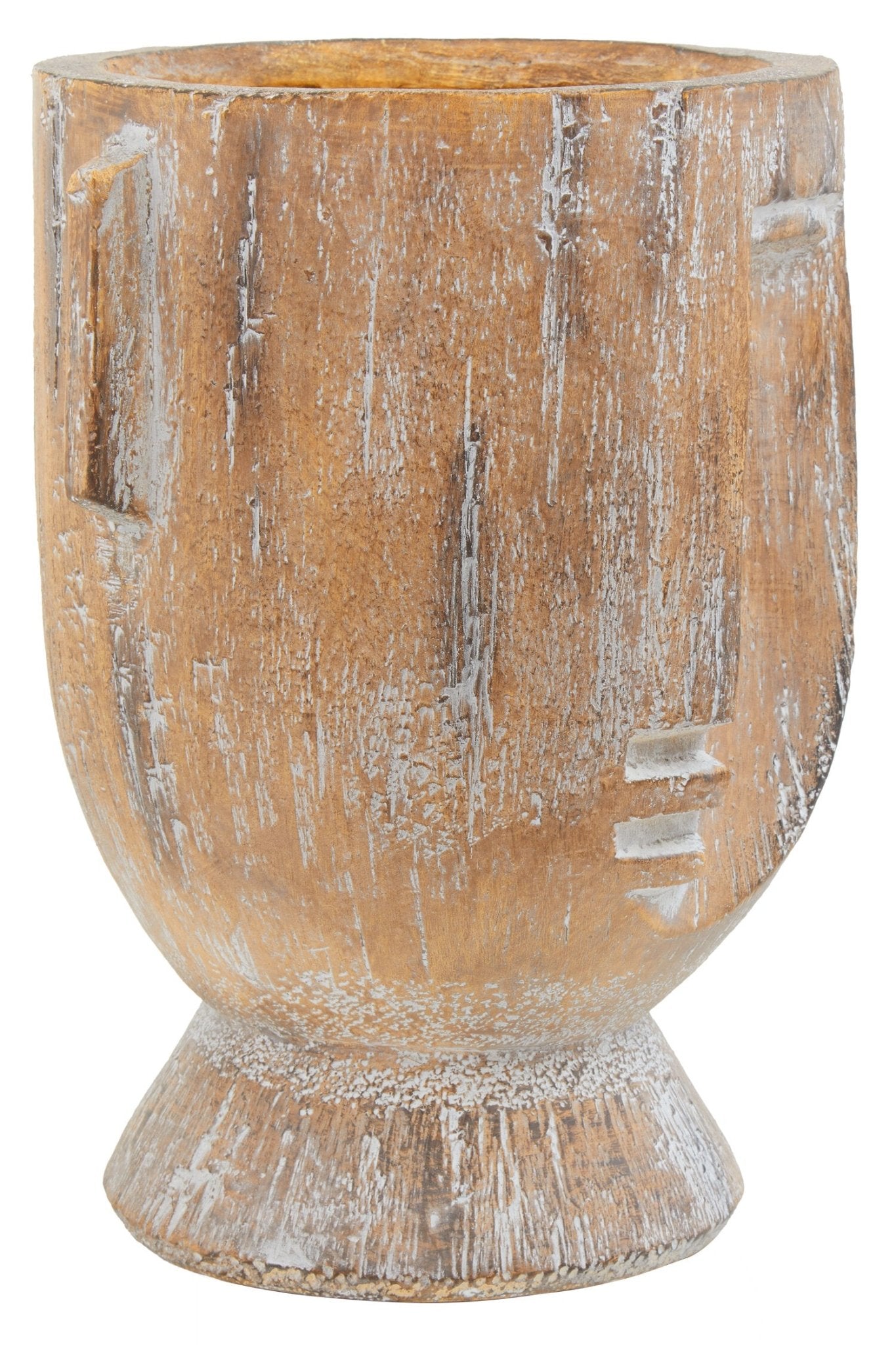 Darnell Large Natural Face Planter | Luxury Home Accessories | Heulog Glow
