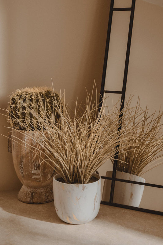 Darnell Large Natural Face Planter | Luxury Home Accessories | Heulog Glow