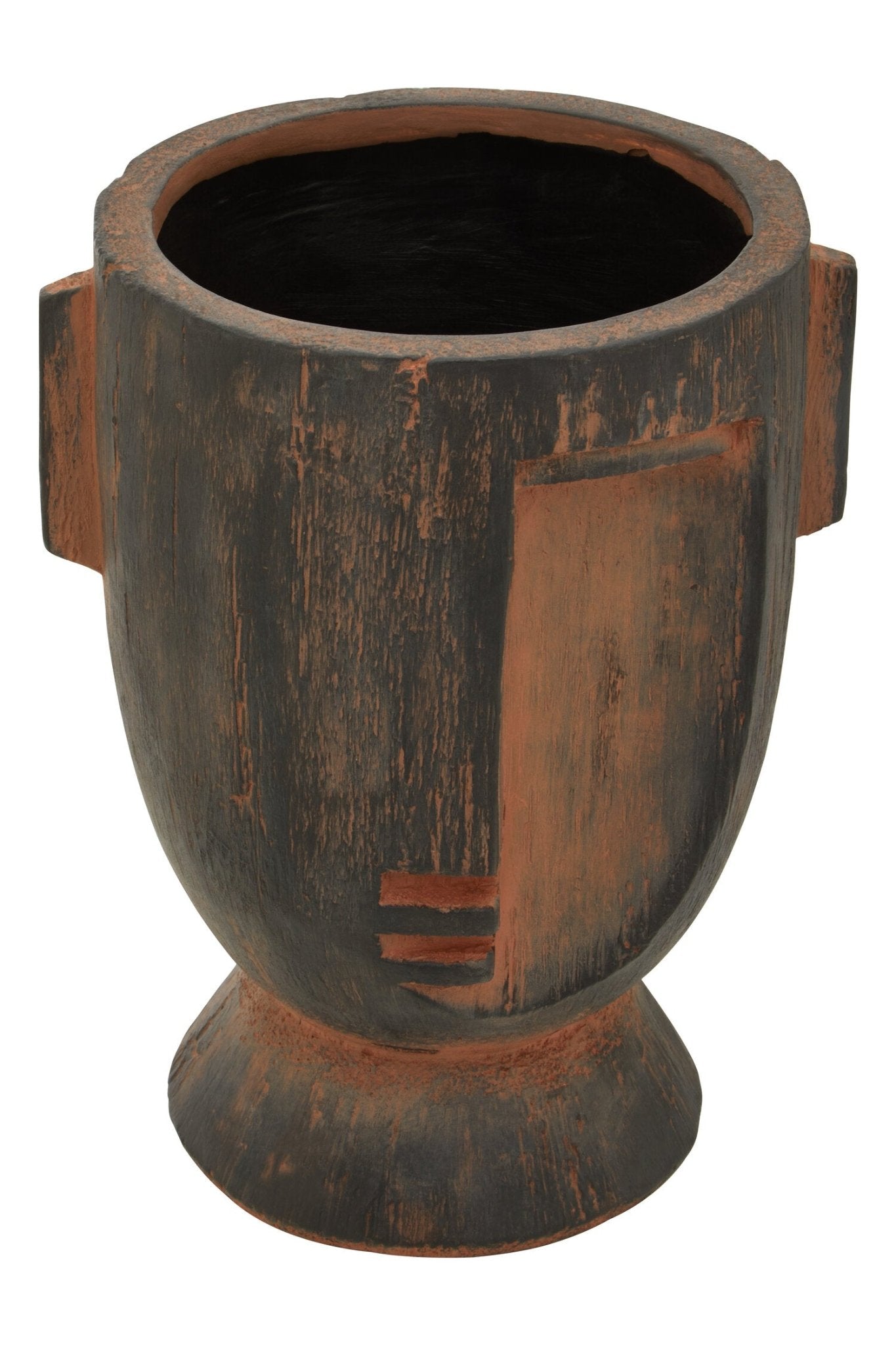 Darnell Large Rustic Face Planter | Luxury Home Accessories | Heulog Glow