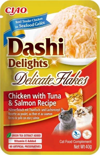 Dashi Delights Delicate Flakes Chicken with Tuna & Salmon Recipe | Luxury Home Accessories | Heulog Glow