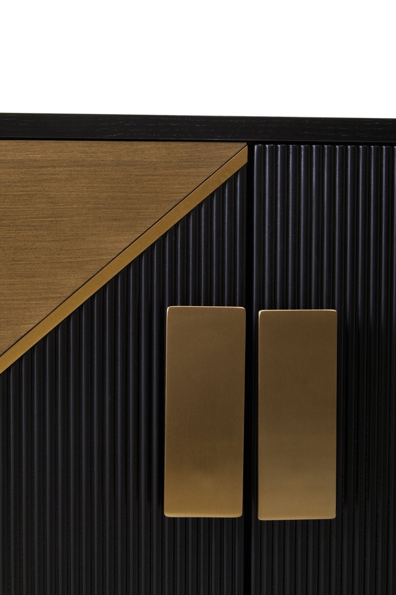 Davoli Black And Grey Sideboard | Luxury Home Accessories | Heulog Glow