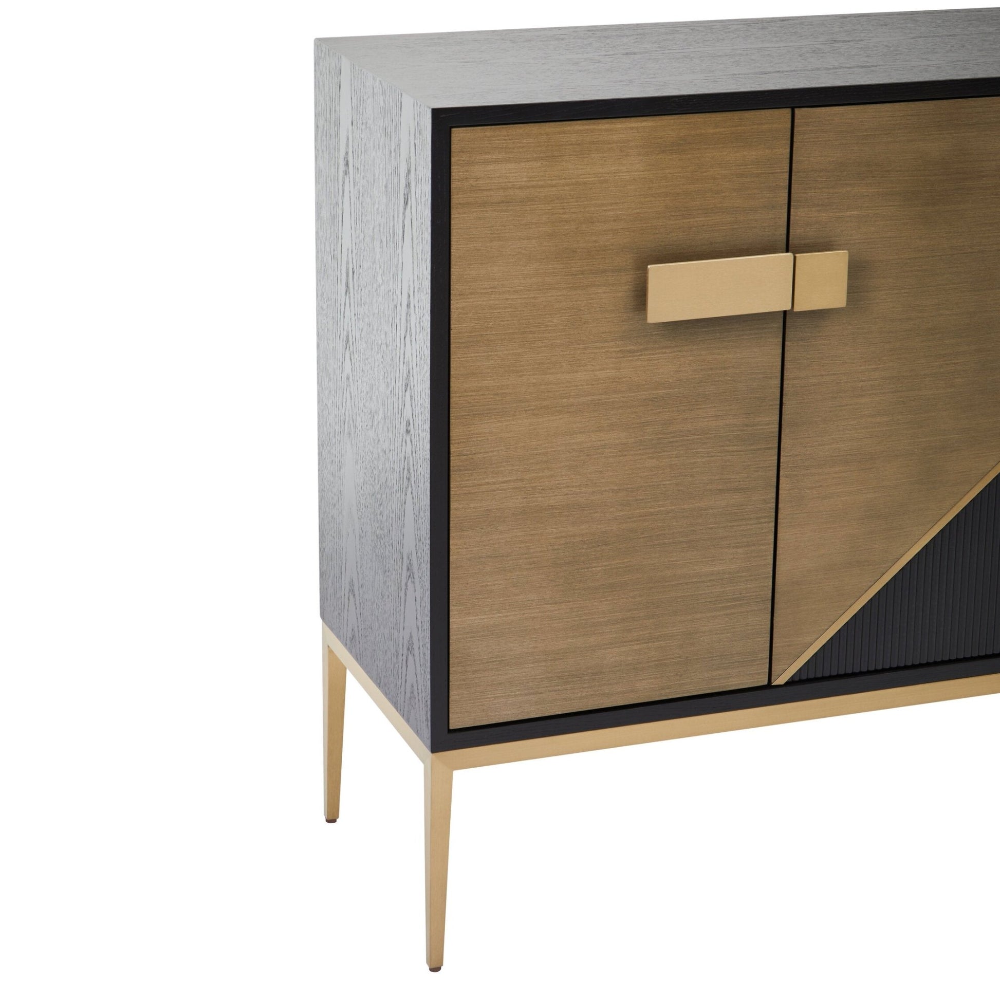 Davoli Black And Grey Sideboard | Luxury Home Accessories | Heulog Glow