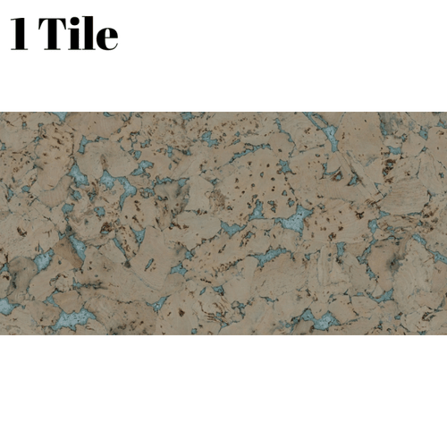 Decorative Cork Wall Tiles - Superior - 1 Tile - 0.18m2 (1.94sqft)
