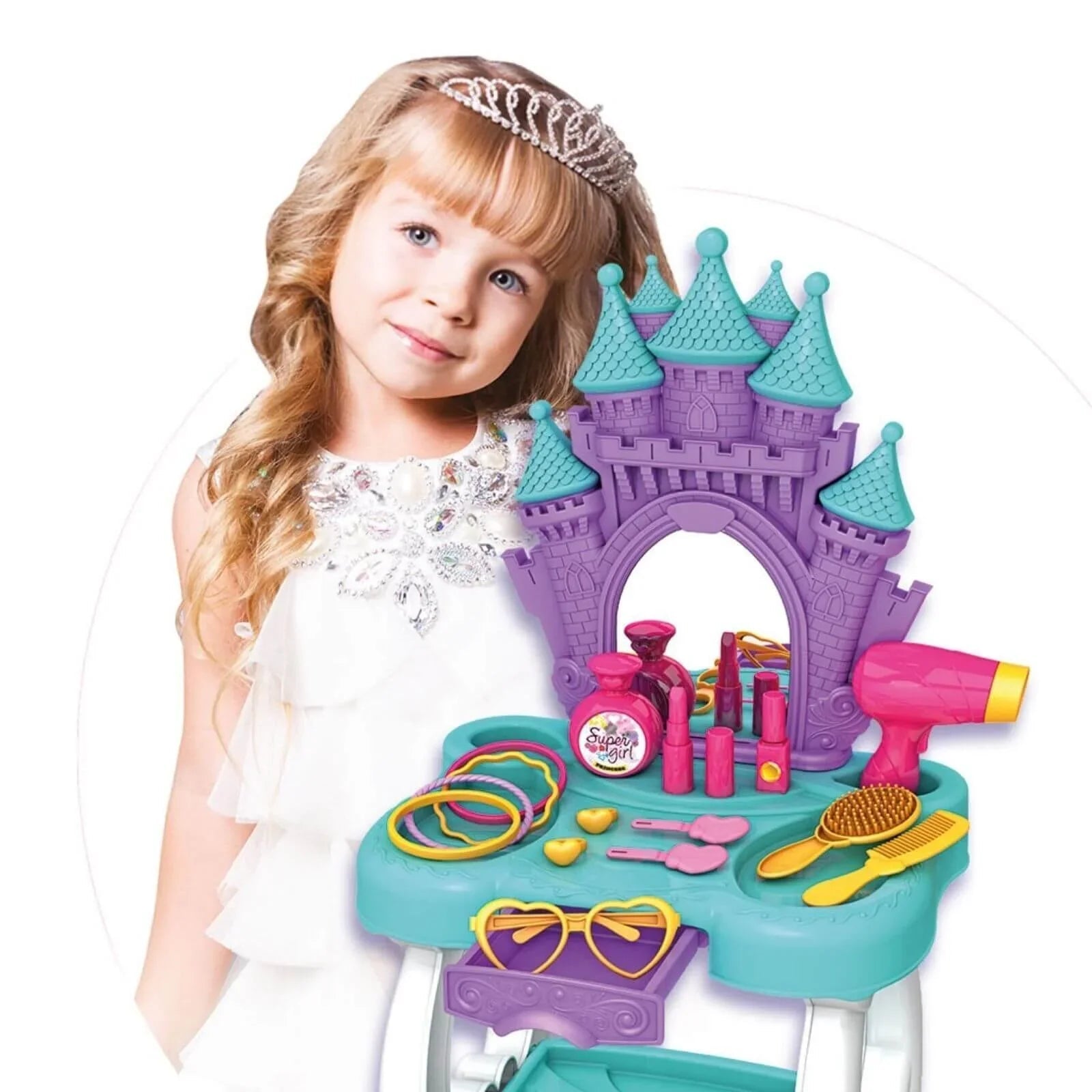 Dede Castle Beauty Table | Luxury Home Accessories | Heulog Glow