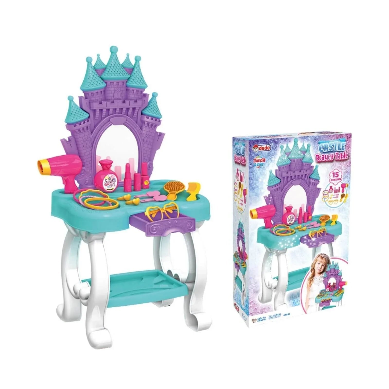 Dede Castle Beauty Table | Luxury Home Accessories | Heulog Glow
