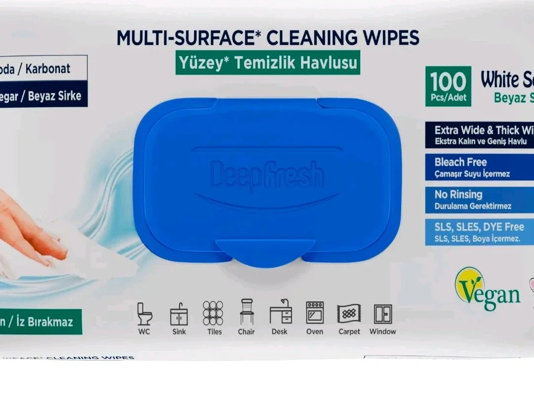 Deep Fresh Extra Large Multi Surface Cleaning Wipes | Luxury Home Accessories | Heulog Glow