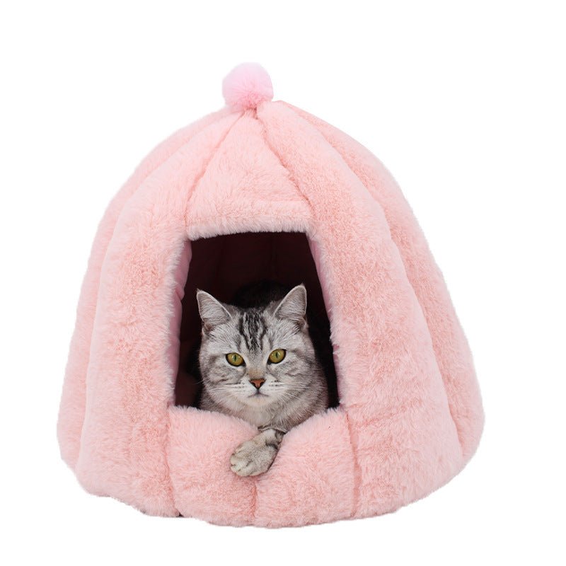 Deep Sleep Enclosed Warm Cat Litter | Luxury Home Accessories | Heulog Glow