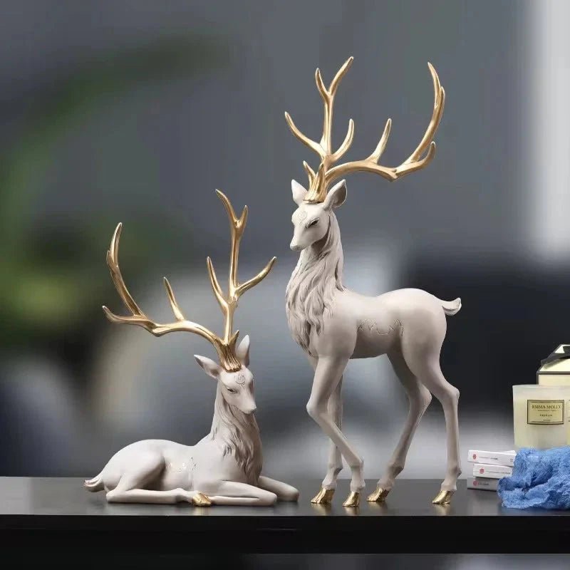Deer Sculpture | Luxury Home Accessories | Heulog Glow