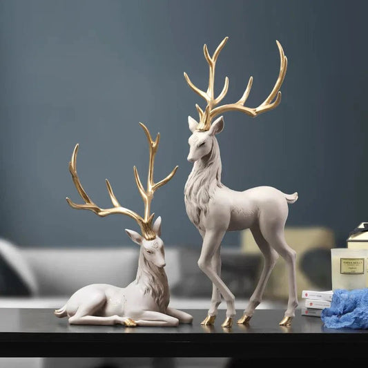 Deer Sculpture | Luxury Home Accessories | Heulog Glow