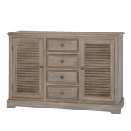 Delphine Collection 2 Door 4 Drawer Large Dresser Base | Luxury Home Accessories | Heulog Glow