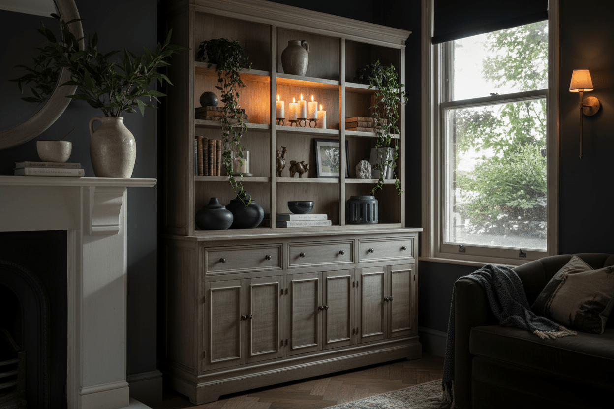 Delphine Collection 3 Shelf Large Dresser Top | Luxury Home Accessories | Heulog Glow