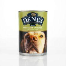 Denes Dog Adult Rabbit & Chicken + Added Herbs, 400g | Luxury Home Accessories | Heulog Glow