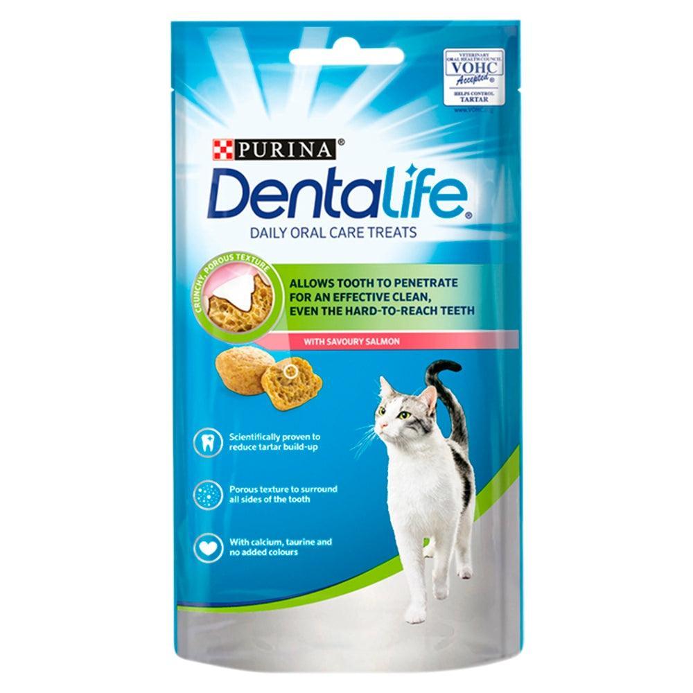 DentaLife Cat Dental Treats Salmon 8x40g | Luxury Home Accessories | Heulog Glow