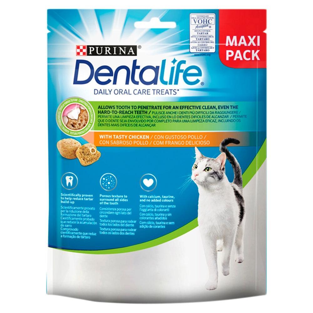 DENTALIFE Chicken Dental Cat Treats, 140g | Luxury Home Accessories | Heulog Glow